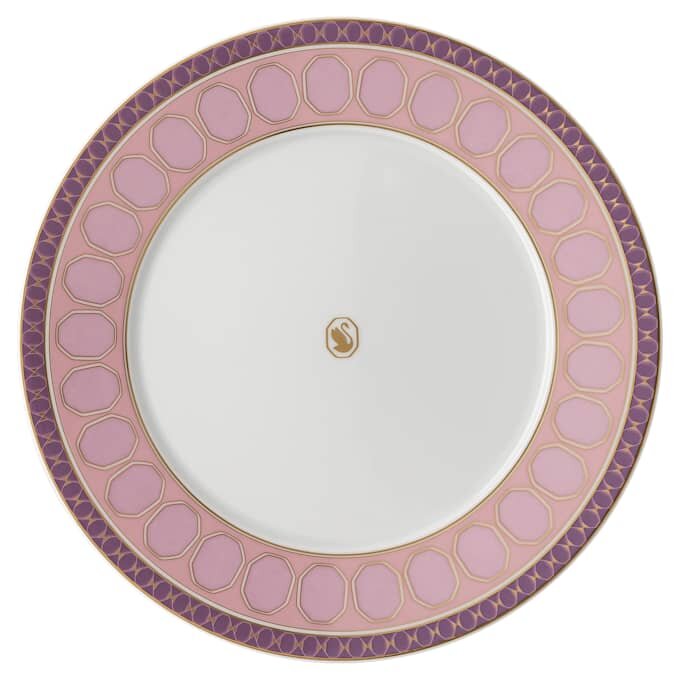 Sada talířů Signum z porcelánu, střední, vícebarevná Sada talířů Signum z porcelánu, střední, vícebarevná