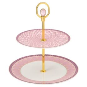 Signum éTagèRe Porcelán, malý, růžový