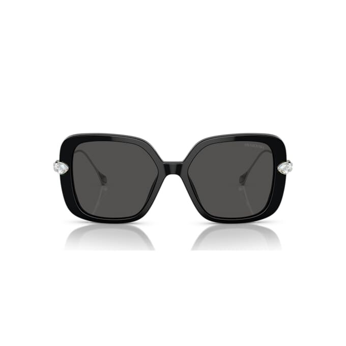 Sluneční brýle Oversized, čtvercový tvar, Sk6011, černé Sluneční brýle Oversized, čtvercový tvar, Sk6011, černé