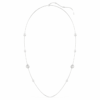 Snake Strandage Crystal Pearl, smíšené briliantové výbrusy, Rok hada, bílá, rhodiovaný