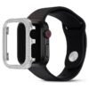 Třpytivé pouzdro pro Apple Watch® Series 4 a 5, 40 mm, stříbrná barva