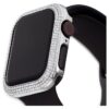 Třpytivé pouzdro pro Apple Watch® Series 4 a 5, 40 mm, stříbrná barva