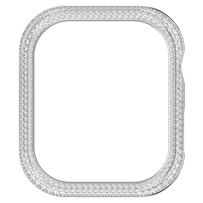Třpytivé pouzdro pro Apple Watch® Series 7, 41 mm, stříbrná barva Třpytivé pouzdro pro Apple Watch® Series 7, 41 mm, stříbrná barva