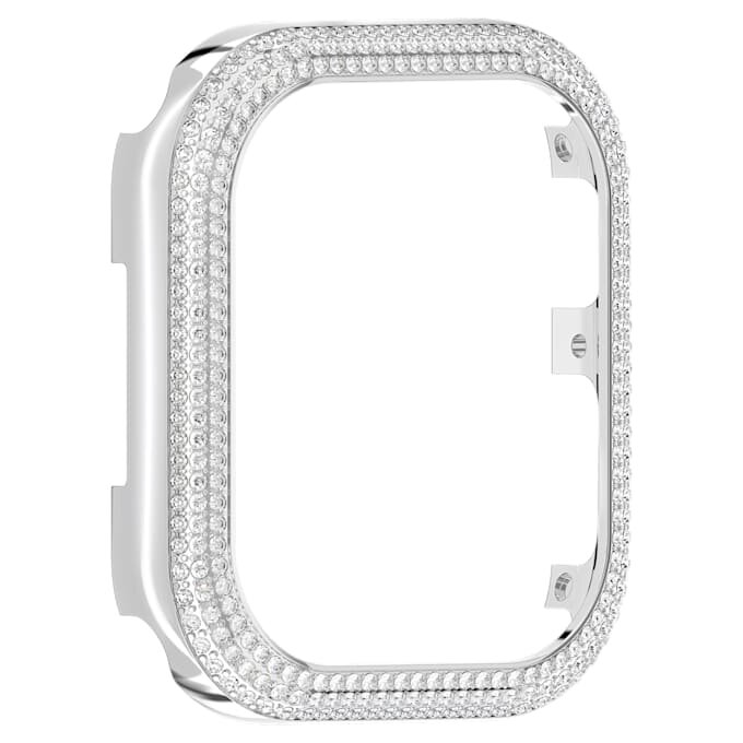Třpytivé pouzdro pro Apple Watch® Series 7, 41 mm, stříbrná barva Třpytivé pouzdro pro Apple Watch® Series 7, 41 mm, stříbrná barva