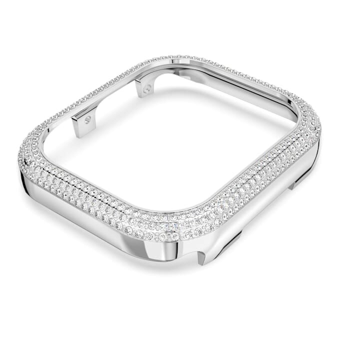 Třpytivé pouzdro pro Apple Watch® Series 7, 41 mm, stříbrná barva Třpytivé pouzdro pro Apple Watch® Series 7, 41 mm, stříbrná barva