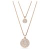 Vícevrstvý přívěsek Sublima, bílý, s povrchovou úpravou v odstínu růžového zlata Vícevrstvý přívěsek Sublima, bílý, s povrchovou úpravou v odstínu růžového zlata