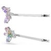 Vlasová sponka Ariana Grande X Swarovski s různými tvary, vážka, květina, vícebarevná, pokovená rhodiem