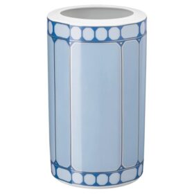 Váza Signum, porcelánová, modrá