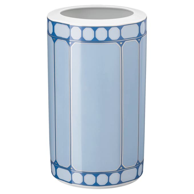 Váza Signum, porcelánová, modrá Váza Signum, porcelánová, modrá